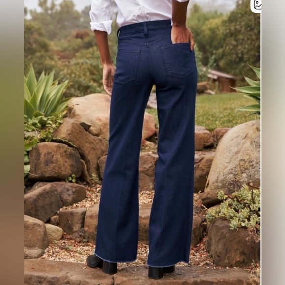 Frank & Eileen East Galway wide leg jeans NWOT size 31 - Picture 3 of 16